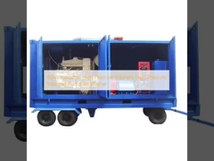 เครื่องฉีดน้ำแรงดันสูงอุตสาหกรรมขนาด 90 กิโลวัตต์ ปั๊มฉีดน้ำแรงดันสูง เครื่องซักผ้าเจ็ท