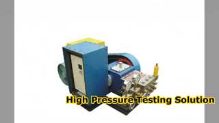 เครื่องทดสอบแรงดันปั๊มทดสอบพลังน้ำ 800bar