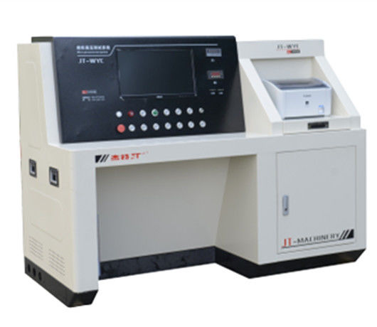Hydrostatic Test Unit Hydro Test System High Pressure Test Bench With Chart Recorder