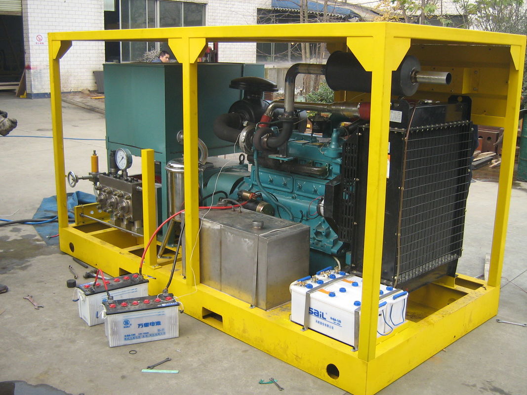 2000bar Hydro Blasting Equipment High Pressure Water Blaster Water Blasting Machine
