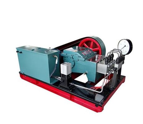 100MPa 5.5kw ปั๊มทดสอบพลังน้ำแรงดันสูงสำหรับการทดสอบแรงดันท่อน้ำมันระบบทดสอบแรงดันน้ำ