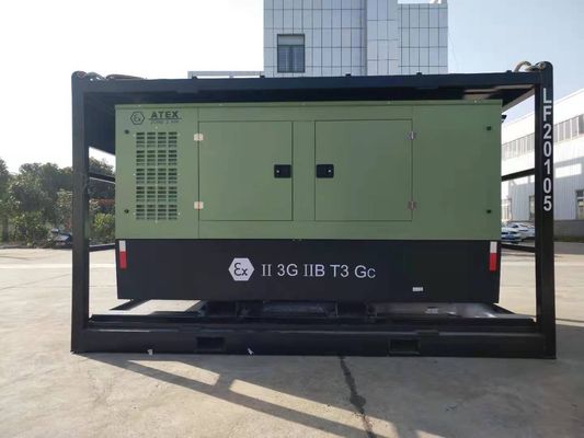 10000psi ATEX ZONE 2 หน่วยปั๊มแรงดันสูง ปั๊มน้ํากันระเบิดในทะเล