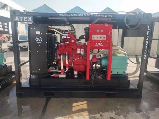 10000psi ATEX ZONE 2 หน่วยปั๊มแรงดันสูง ปั๊มน้ํากันระเบิดในทะเล