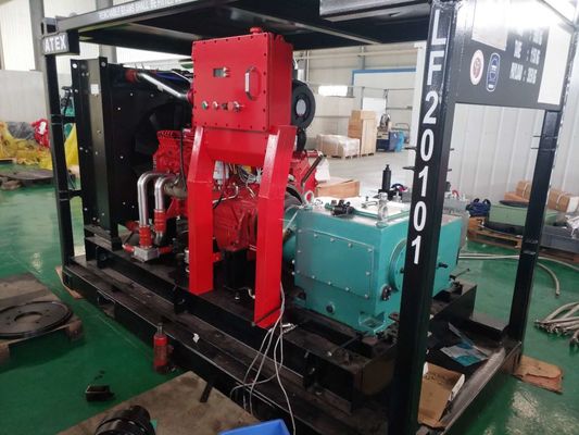 10000psi ATEX ZONE 2 หน่วยปั๊มแรงดันสูง ปั๊มน้ํากันระเบิดในทะเล
