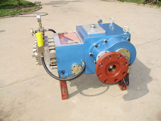 76L / นาที 90kw ปั๊มน้ำลูกสูบแรงดันสูง Water Jetting Cleaning Pump