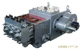 76L / นาที 90kw ปั๊มน้ำลูกสูบแรงดันสูง Water Jetting Cleaning Pump