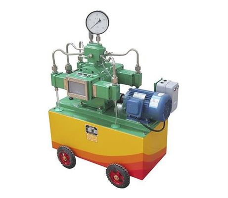 1.1kw 16MPa Electric Hydro Test Pump เครื่องทดสอบแรงดันไฟฟ้าสำหรับการทดสอบการรั่วไหลของน้ำ