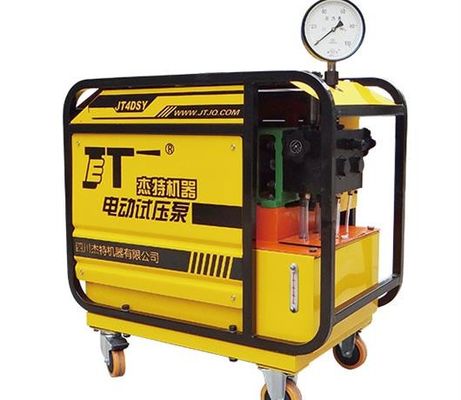 1.1kw 40MPa ปั๊มทดสอบพลังน้ำไฟฟ้าสำหรับท่อทดสอบปั๊มแรงดันน้ำ
