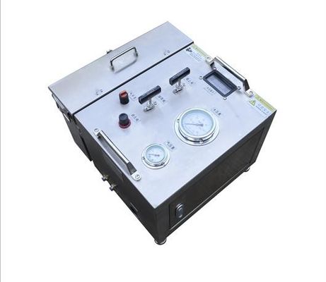 ปั๊มทดสอบแรงดันลม 210MPa เครื่องทดสอบแรงดันลมสำหรับท่อส่งน้ำมัน