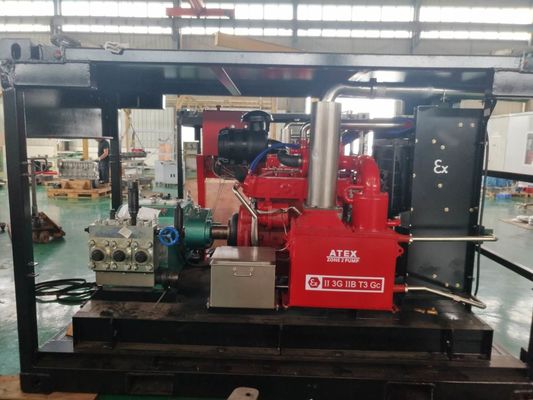 เครื่องฉีดน้ำแรงดันกันระเบิด 20000psi โซน 2 เครื่องฉีดน้ำแรงดันสูง