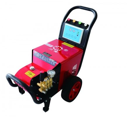 เครื่องล้างรถแรงดันสูงสามเฟสเชิงพาณิชย์แบบพกพา 180bar 4KW