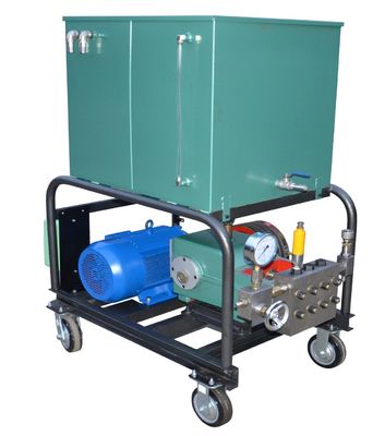 5.6L/ นาที 10000 Psi ปั๊มทดสอบความดันท่อไฮดรอลิก