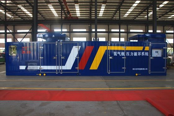 0-150MPa Hydrogen Cylinder Bottle Pressure Cycle Testing System ปั๊มทดสอบพลังน้ำ