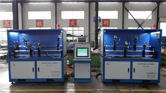 เครื่องทดสอบแรงดันอิมพัลส์ ISO9001 125MPa แท่นทดสอบท่อไฮดรอลิก