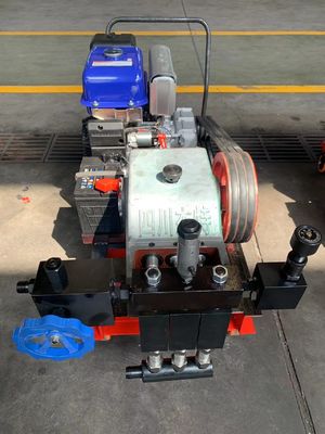 ปั๊มทดสอบพลังน้ำด้วยมอเตอร์ 10,000psi ปั๊มทดสอบไฮดรอลิกแรงดันสูง