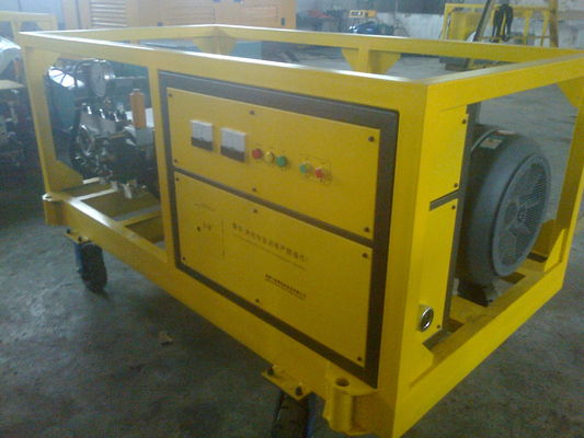 11500psi เครื่องฉีดน้ำแรงดันสูงสำหรับอุตสาหกรรม Hydro Blaster Hydro Jetting Pump