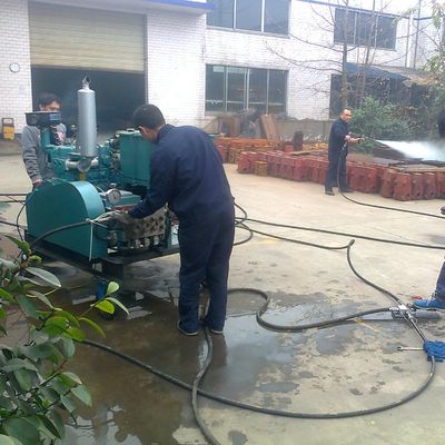15kw 450bar เครื่องทําความสะอาดระบายน้ํา เครื่องระบายน้ํา