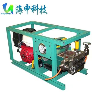 10000psi เครื่องทําความสะอาดน้ําแรงดันสูง เครื่องทําความสะอาดน้ําสําหรับท่อน้ํามัน